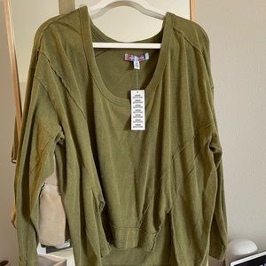 Urban outfitters green long sleeve
